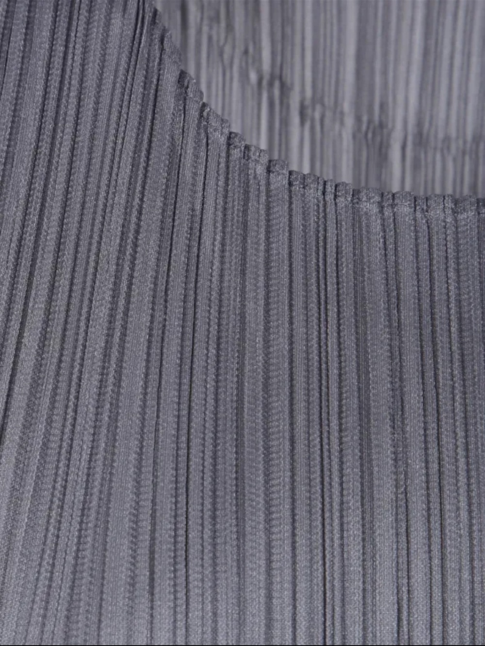 NWOT Issey Miyake Pleats Please Gray Pleated Midi Dress - Picture 4 of 8